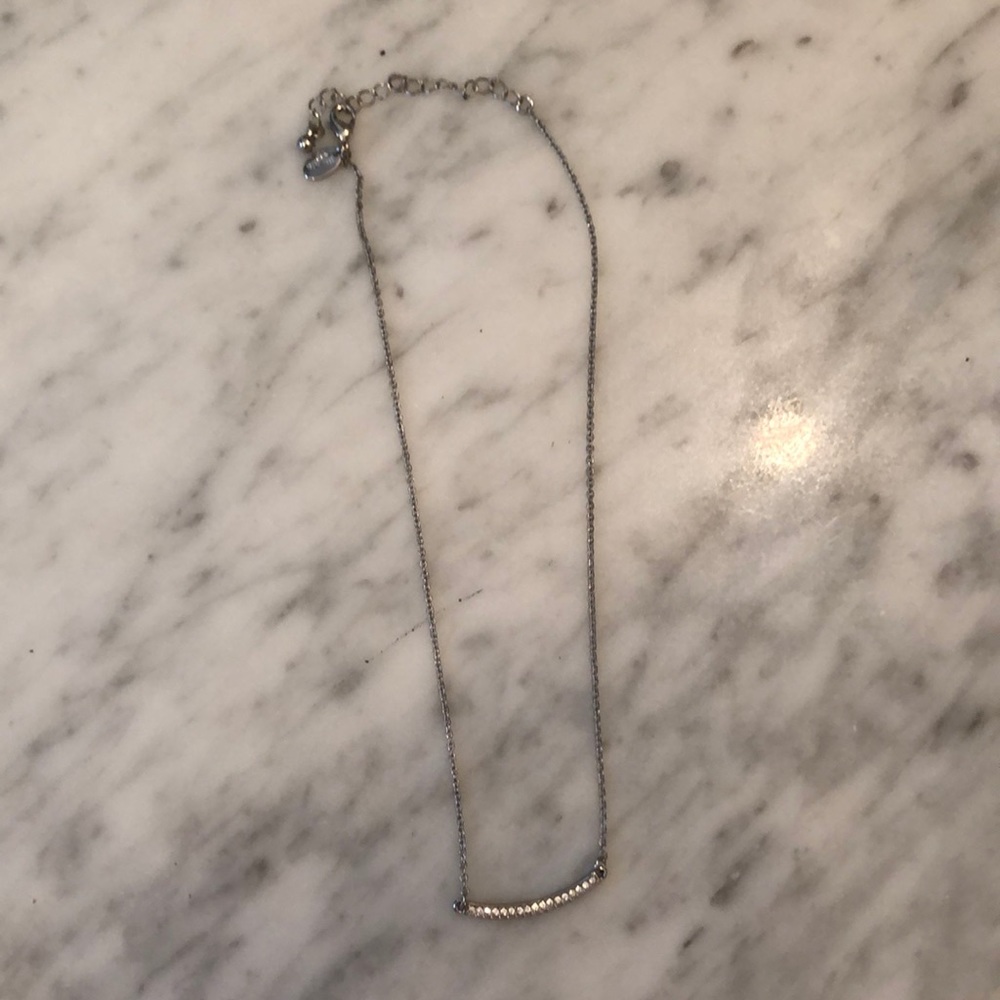 Lia Sophie Silver Necklace
